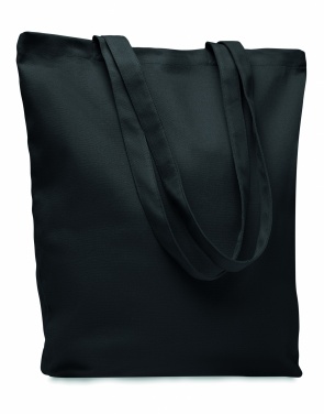 Logo trade corporate gift photo of: 270 gr/m² Canvas shopping bag